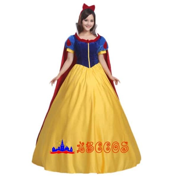 Disney Snow White and the Seven Dwarfs snow white princess dress cosplay costume Disney Snow White and the Seven Dwarfs snow white princess dress cosplay costume