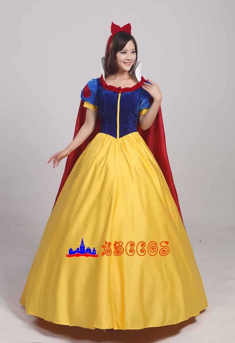 Disney Snow White and the Seven Dwarfs snow white princess dress cosplay costume