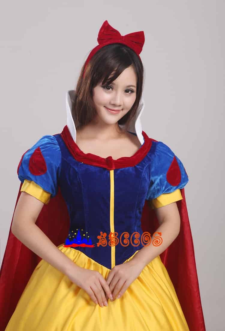 Disney Snow White and the Seven Dwarfs snow white princess dress cosplay costume-ABCcosplay Disney Snow White and the Seven Dwarfs snow white princess dress cosplay costume-ABCcosplay