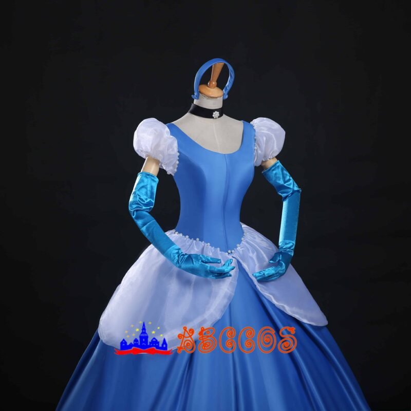 Disney Cinderella Ella princess dress cosplay costume