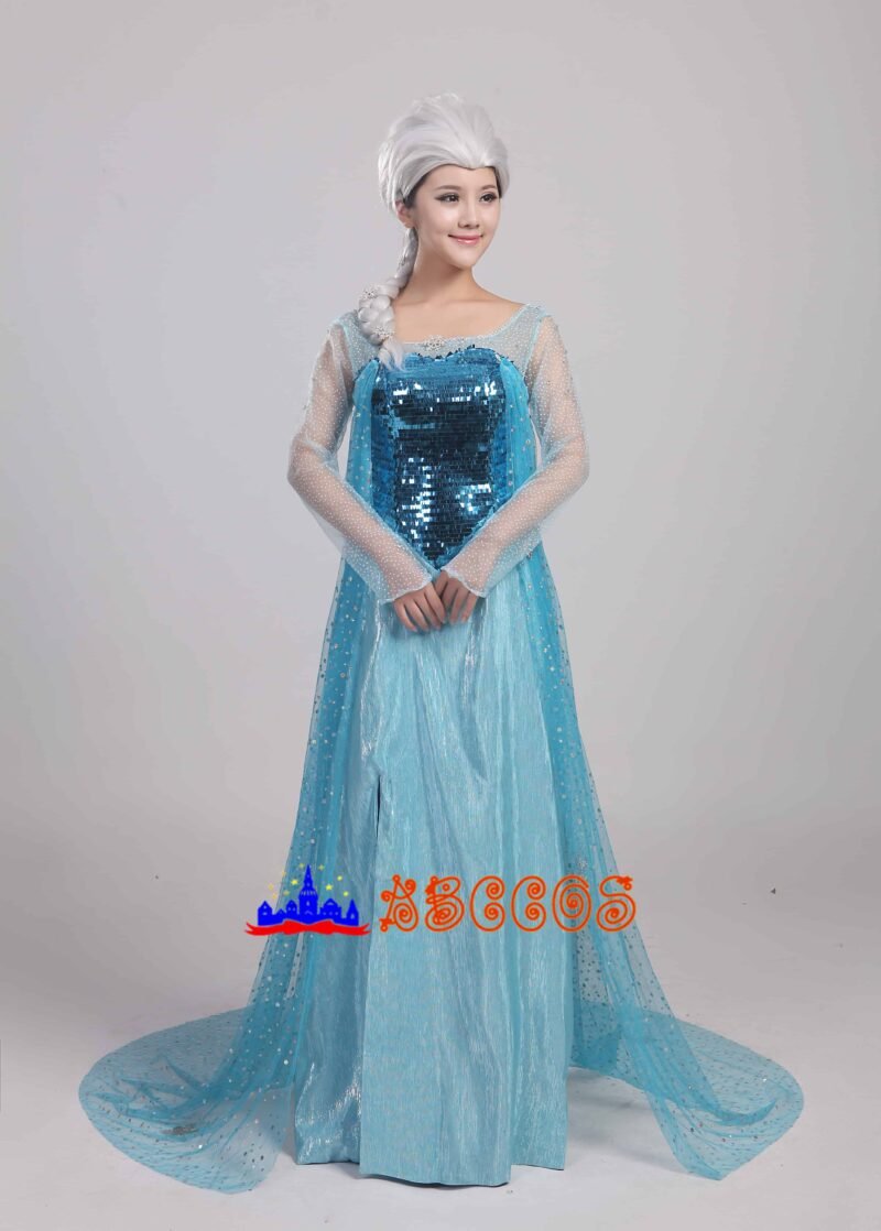 Frozen Princess Elsa cosplay costume Frozen Princess Elsa cosplay costume