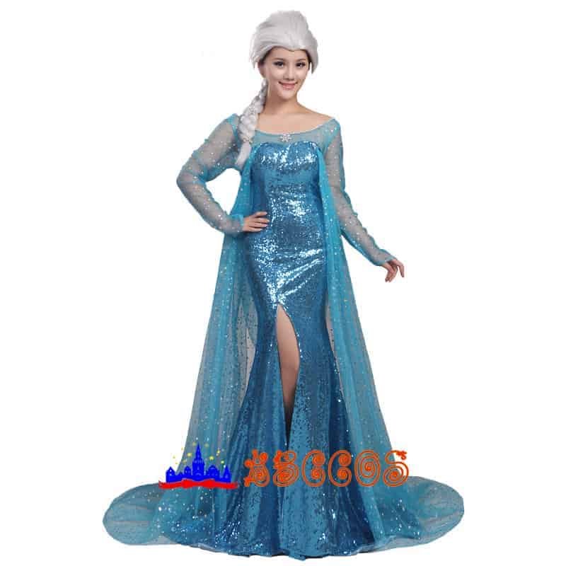 Frozen Princess Elsa cosplay costume