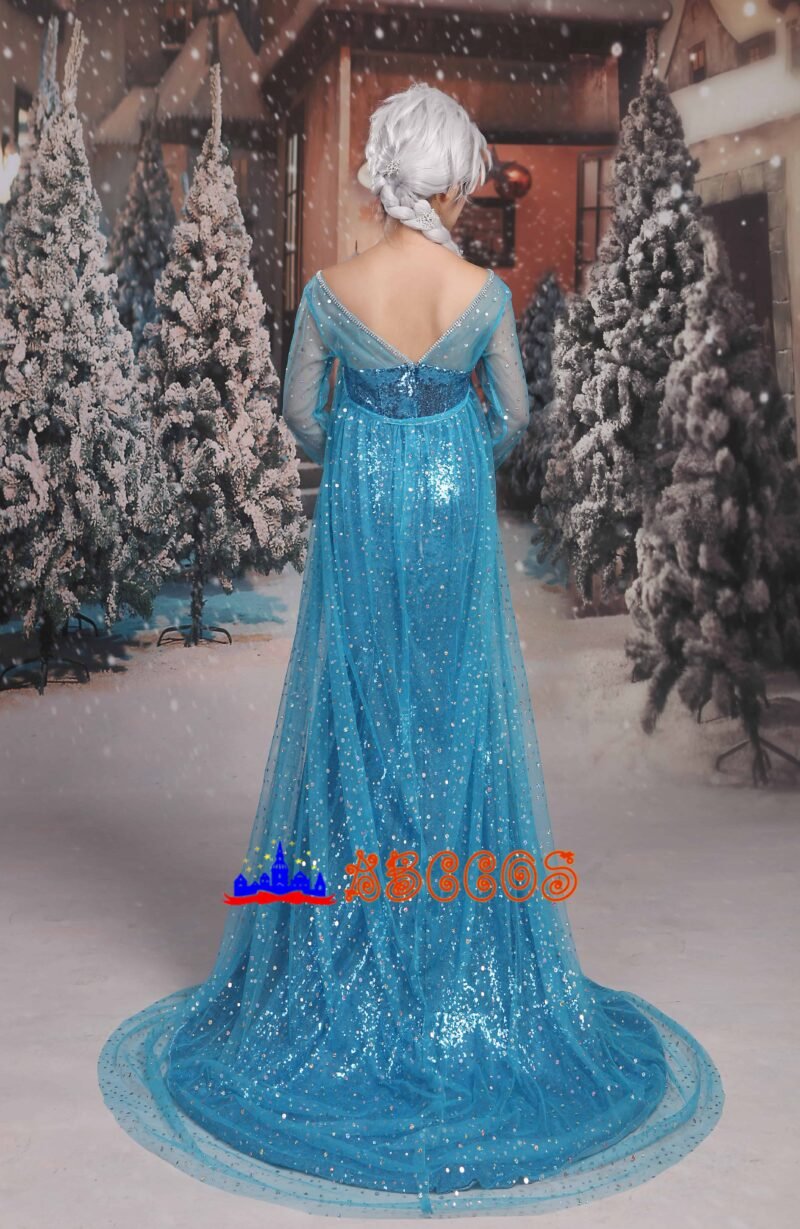Frozen Princess Elsa cosplay costume
