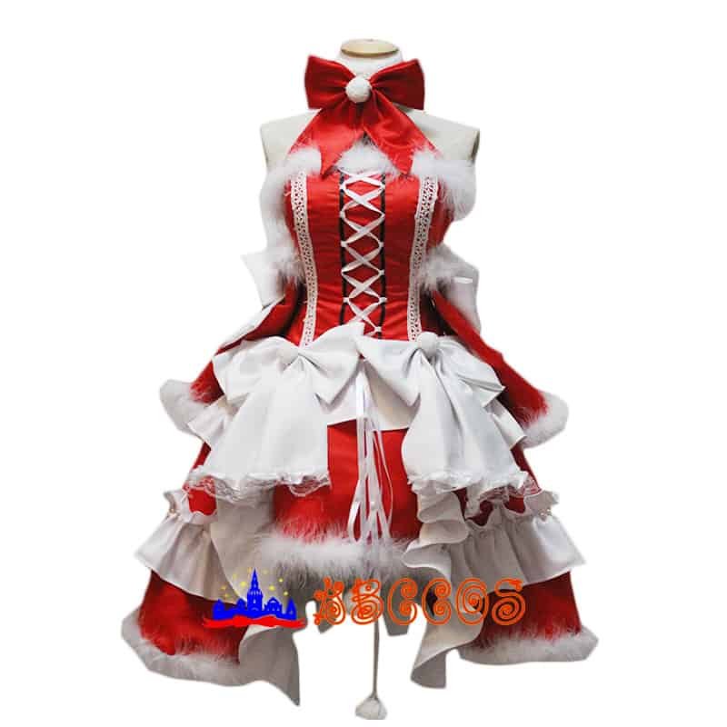 Christmas performance costume short skirt cosplay costume