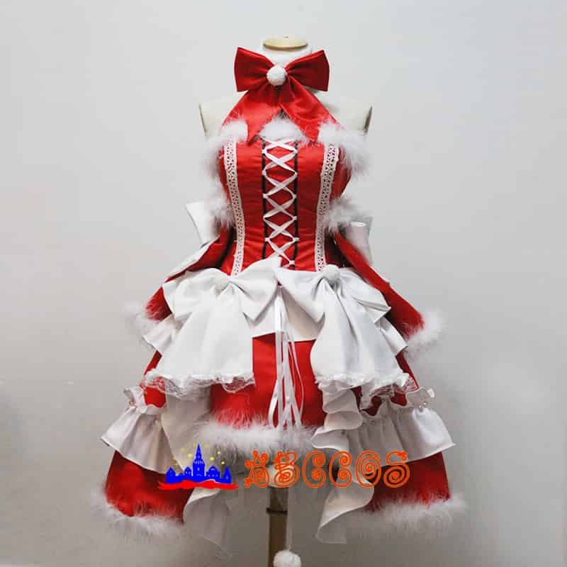 Christmas performance costume short skirt cosplay costume
