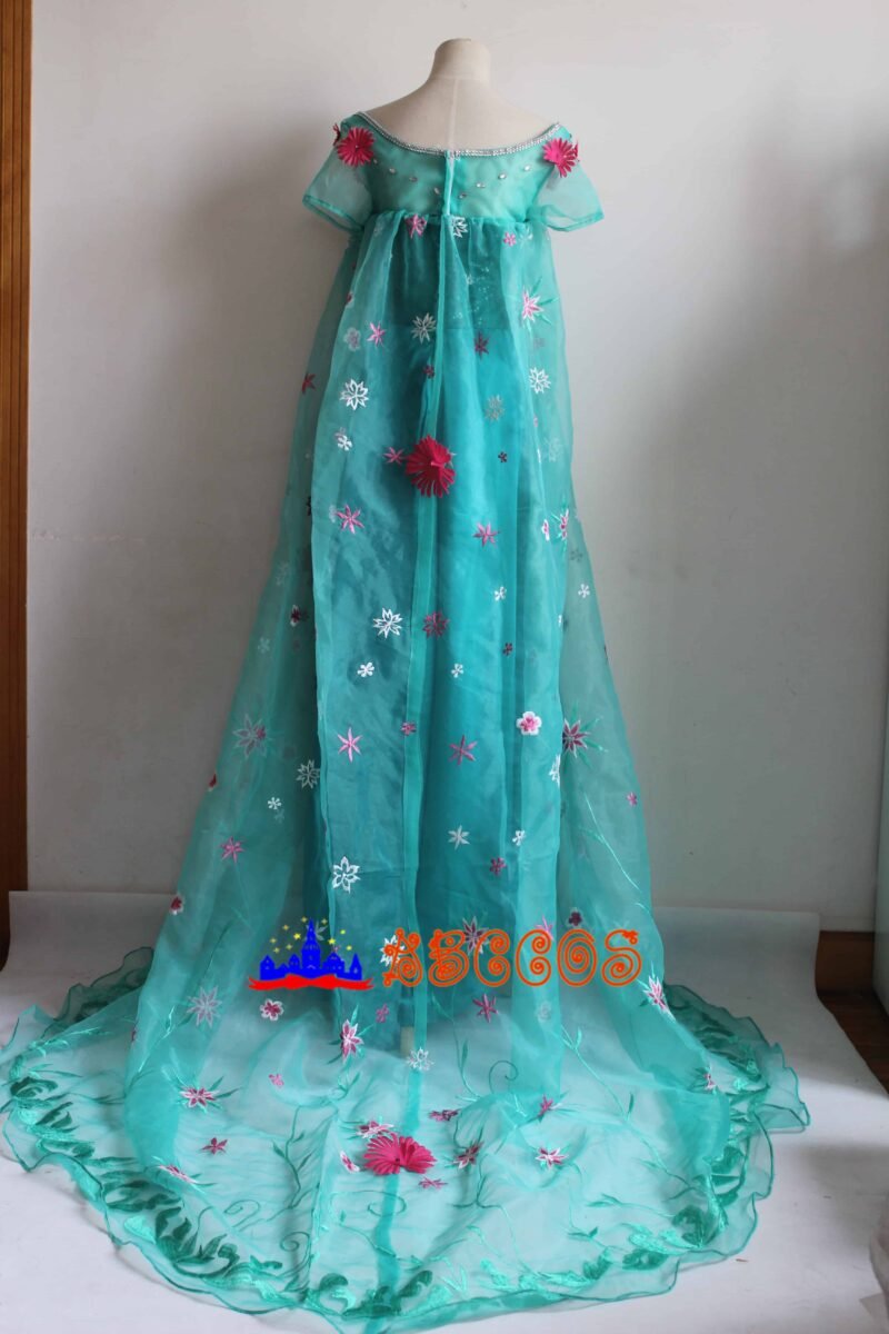 Frozen Fever Princess Elsa cosplay costume