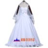 Fate/stay night Altria Pendragon /Saber Lily wedding dress cosplay costume