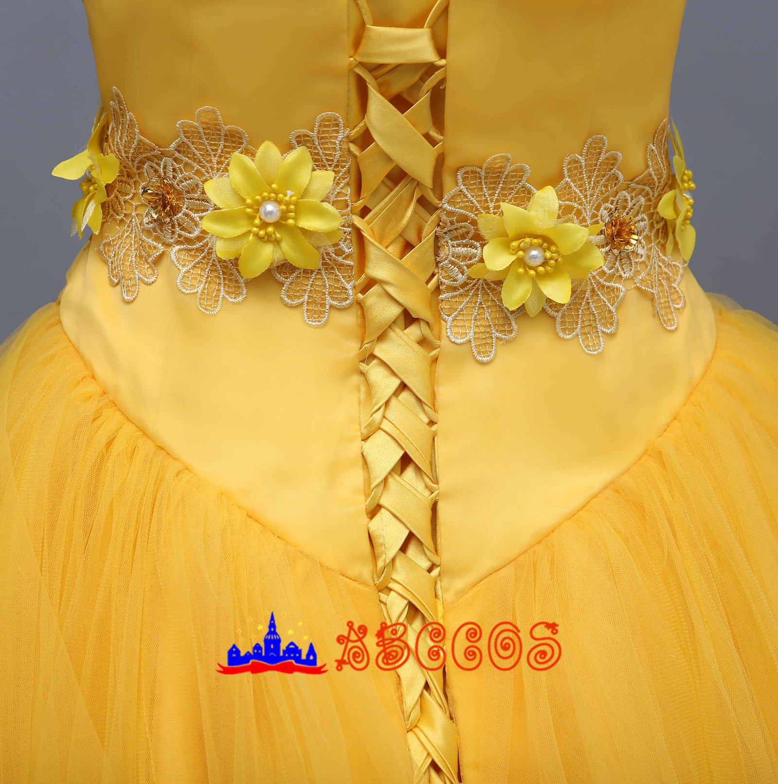 Disney Beauty and the Beast Belle princess dress cosplay costume-ABCcosplay Disney Beauty and the Beast Belle princess dress cosplay costume-ABCcosplay