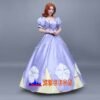 Disney Sofia the First sofia princess dress cosplay costume Disney Sofia the First sofia princess dress cosplay costume