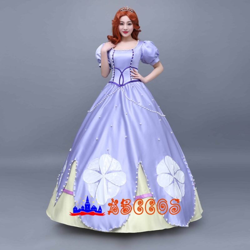 Disney Sofia the First sofia princess dress cosplay costume Disney Sofia the First sofia princess dress cosplay costume