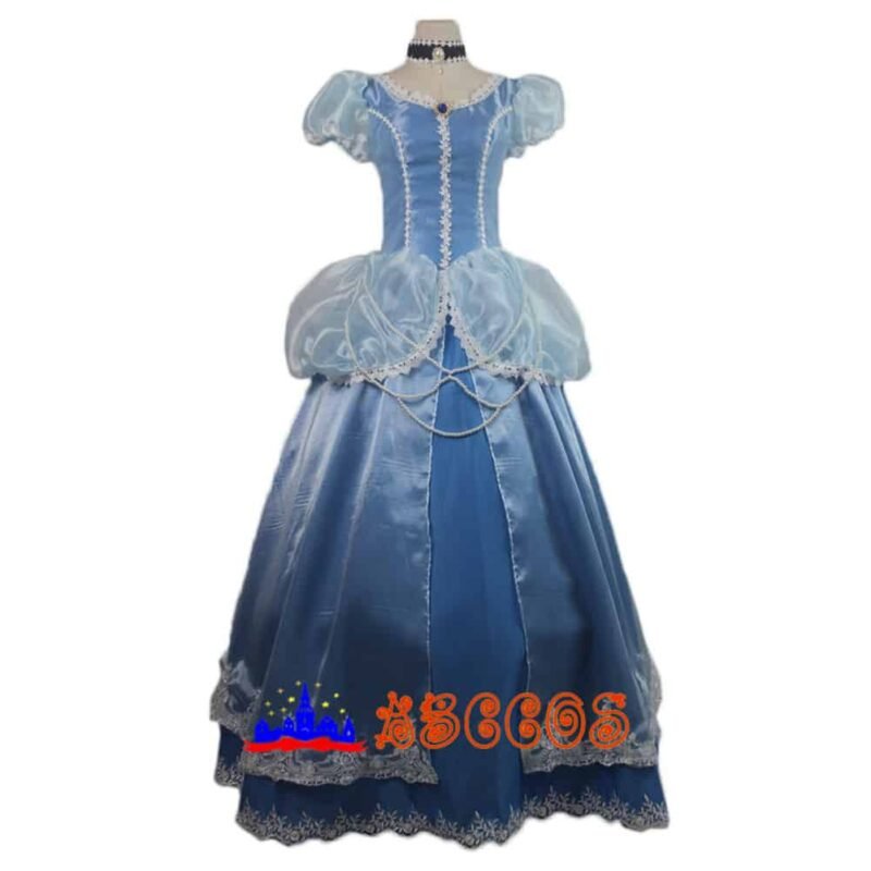 Disney Cinderella Ella princess dress cosplay costume Disney Cinderella Ella princess dress cosplay costume