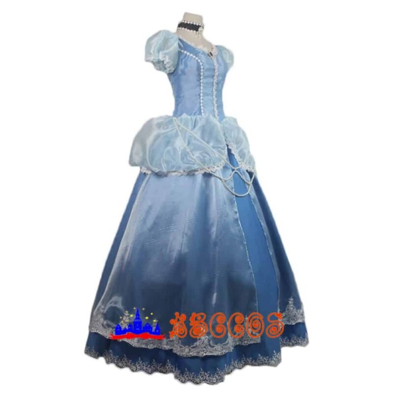 Disney Cinderella Ella princess dress cosplay costume Disney Cinderella Ella princess dress cosplay costume