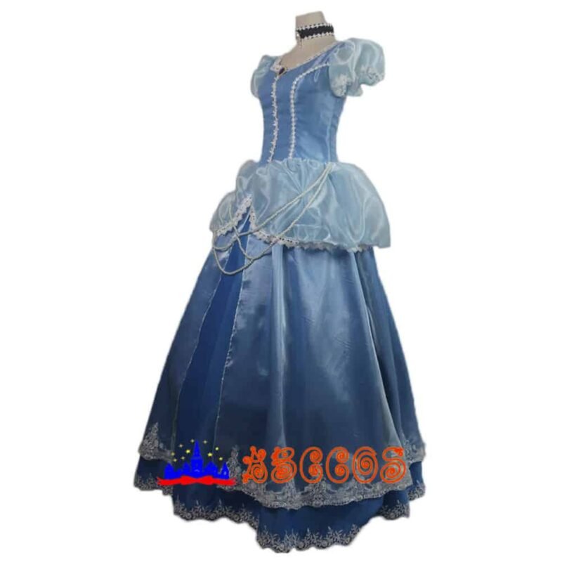 Disney Cinderella Ella princess dress cosplay costume Disney Cinderella Ella princess dress cosplay costume