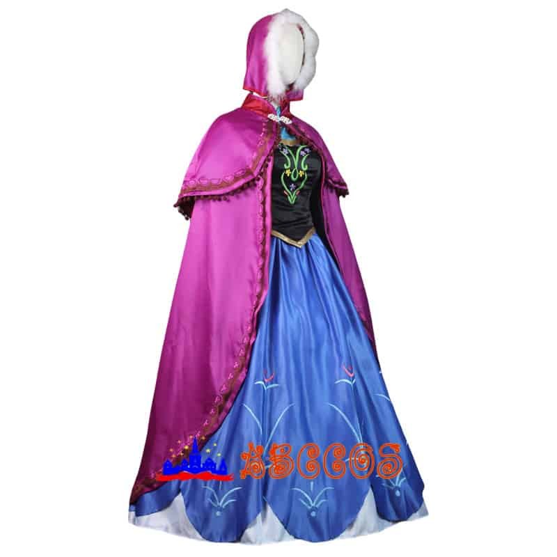 Disney Frozen Anna cosplay costume Disney Frozen Anna cosplay costume