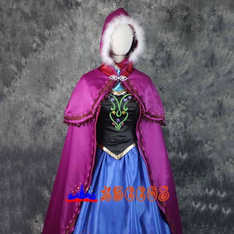Disney Frozen Anna cosplay costume-ABCcosplay Disney Frozen Anna cosplay costume-ABCcosplay
