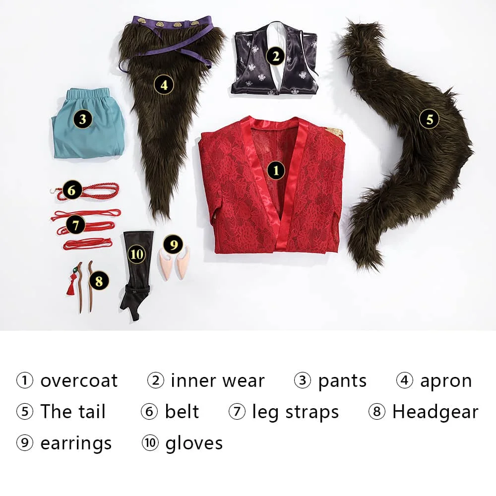 Black Myth Wukong pingping cosplay costume-ABCcosplay Black Myth Wukong pingping cosplay costume-ABCcosplay