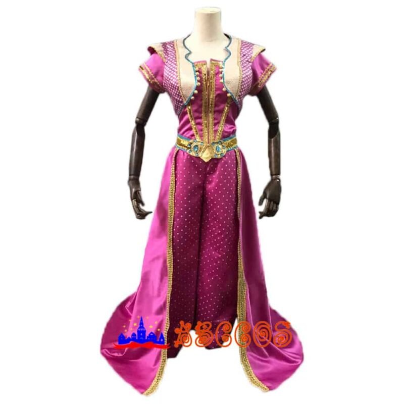 Aladdin princess jasmine cosplay costume