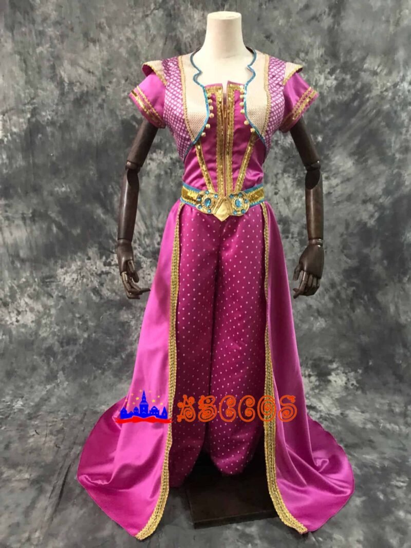 Aladdin princess jasmine cosplay costume
