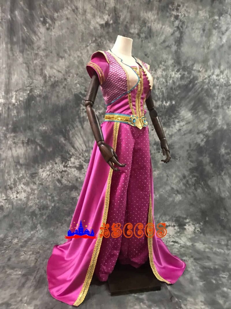 Aladdin princess jasmine cosplay costume