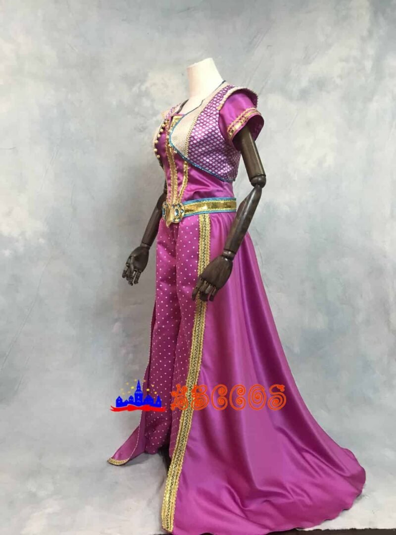 Aladdin princess jasmine cosplay costume