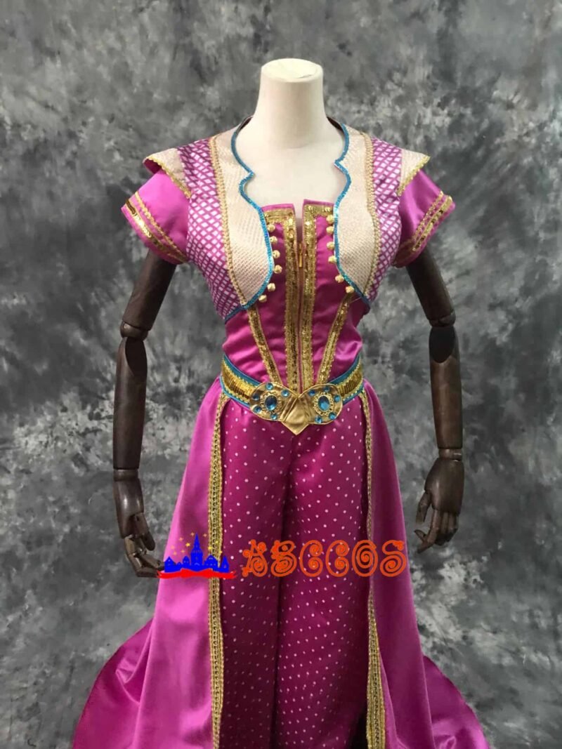 Aladdin princess jasmine cosplay costume