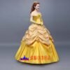 Disney Beauty and the Beast Belle yellow princess dress cosplay costume