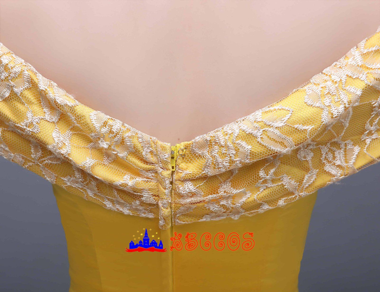 Disney Beauty and the Beast Belle yellow princess dress cosplay costume-ABCcosplay Disney Beauty and the Beast Belle yellow princess dress cosplay costume-ABCcosplay
