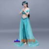 Aladdin princess jasmine cosplay costume