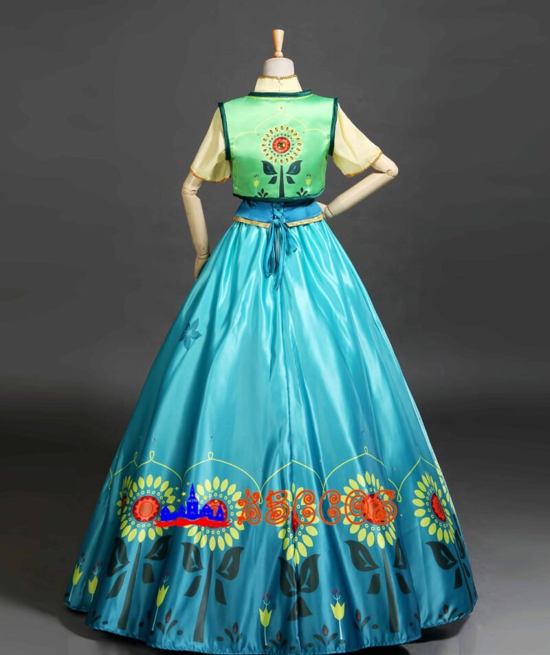 Disney Frozen Anna cosplay costume