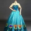 Disney Frozen Anna cosplay costume