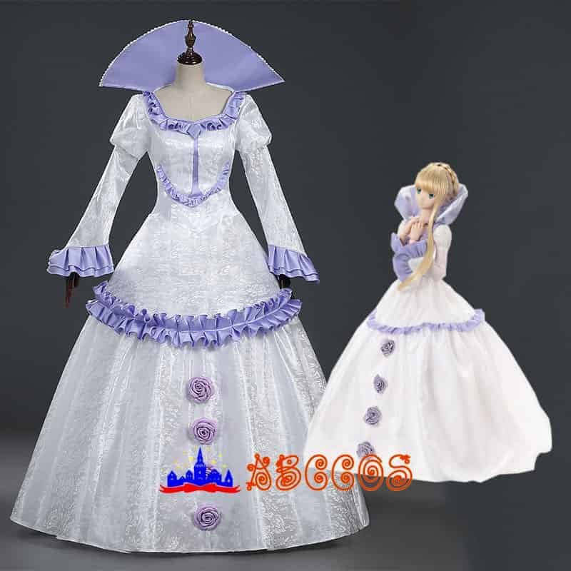 ALDNOAH.ZERO princess Asseylum Vers Allusia cosplay costume