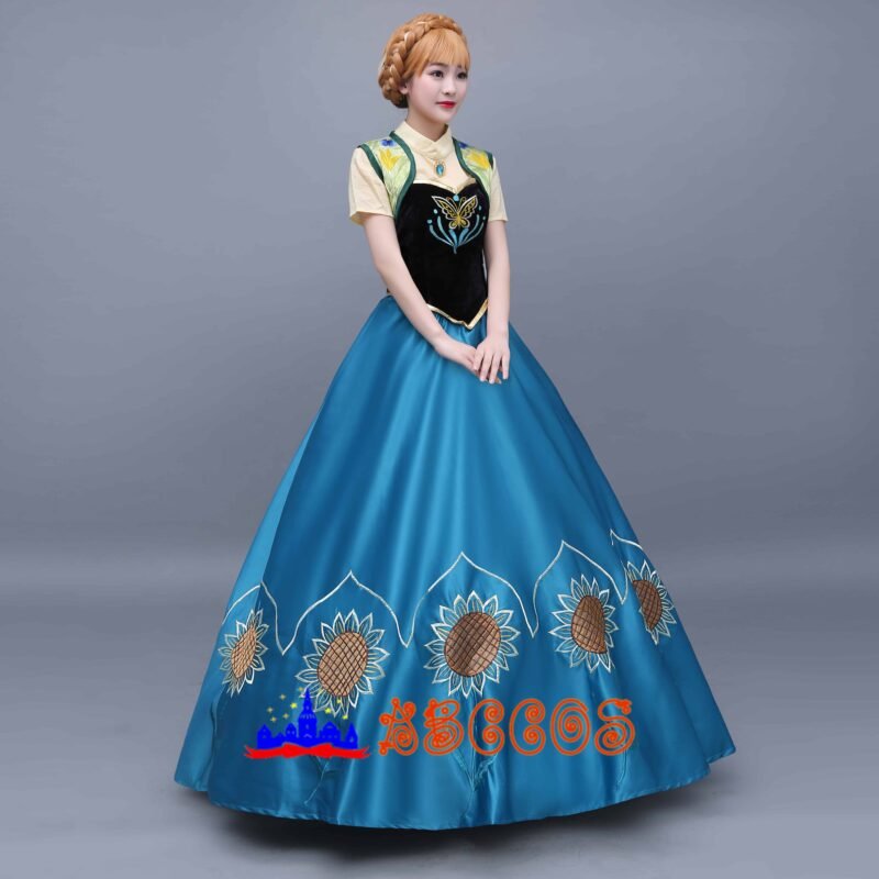 Disney Frozen Anna cosplay costume