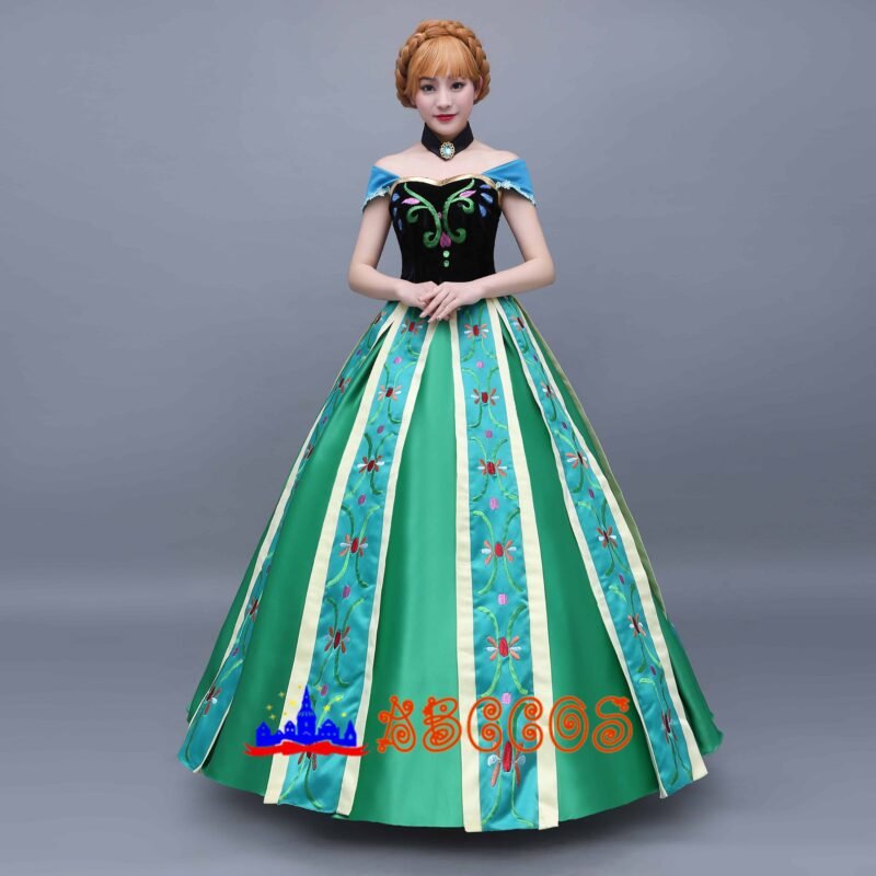 Disney Frozen Anna cosplay costume