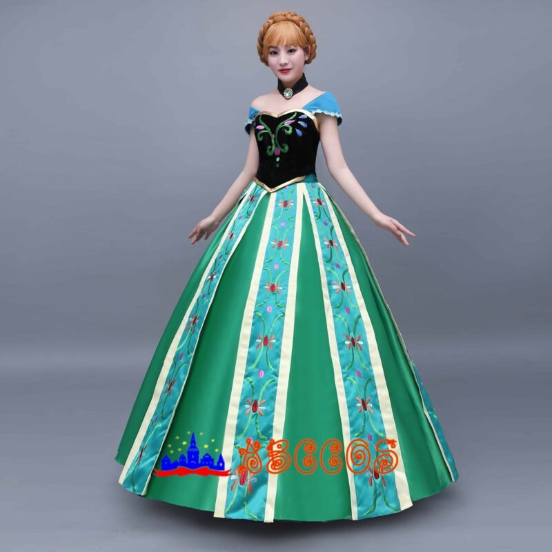 Disney Frozen Anna cosplay costume