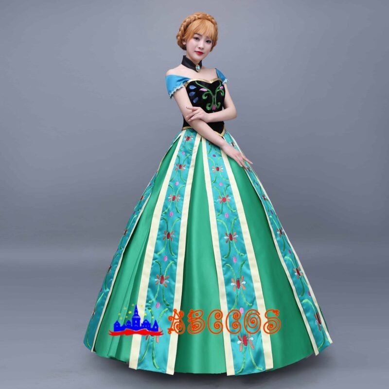 Disney Frozen Anna cosplay costume