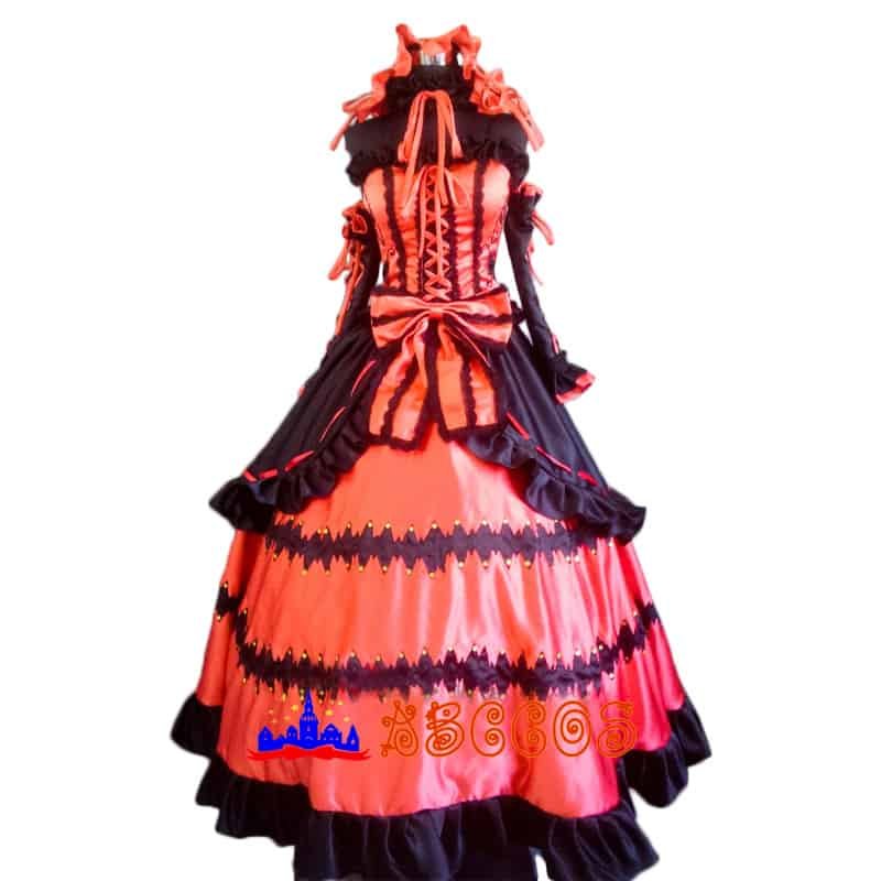 DATE A LIVE Tokisaki Kurumi/Nightmare cosplay costume DATE A LIVE Tokisaki Kurumi/Nightmare cosplay costume
