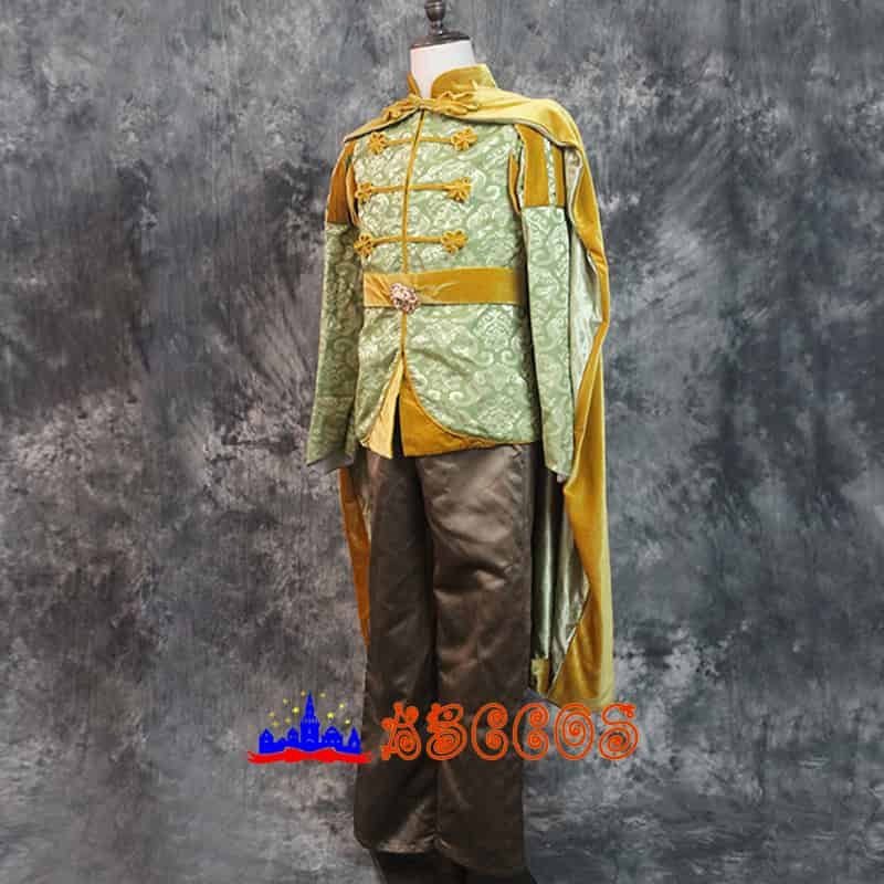 The Princess and the Frog prince cosplay costume