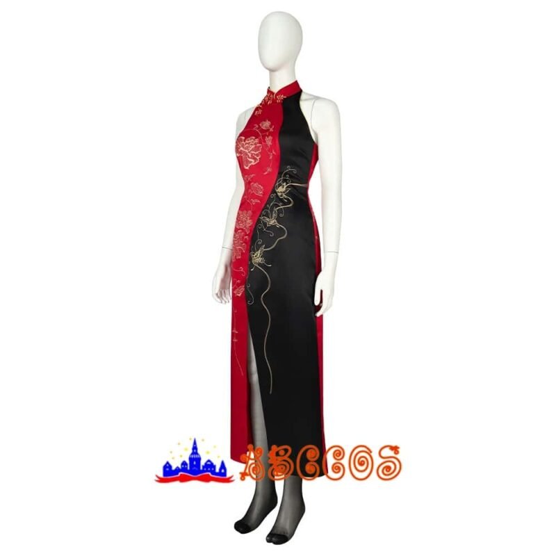 Resident Evil 4 Remake Ada Wong cheongsam cosplay costume Resident Evil 4 Remake Ada Wong cheongsam cosplay costume