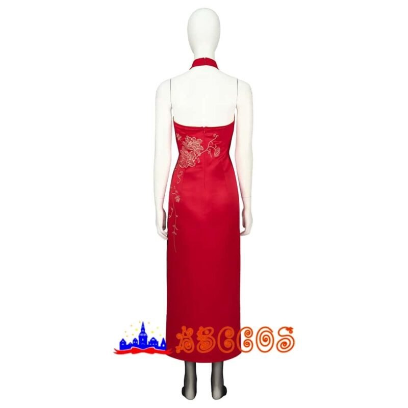Resident Evil 4 Remake Ada Wong cheongsam cosplay costume Resident Evil 4 Remake Ada Wong cheongsam cosplay costume