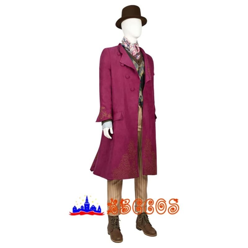 Wonka Charlie and the Chocolate Factory Willy Wonka cosplay costume Wonka Charlie and the Chocolate Factory Willy Wonka cosplay costume