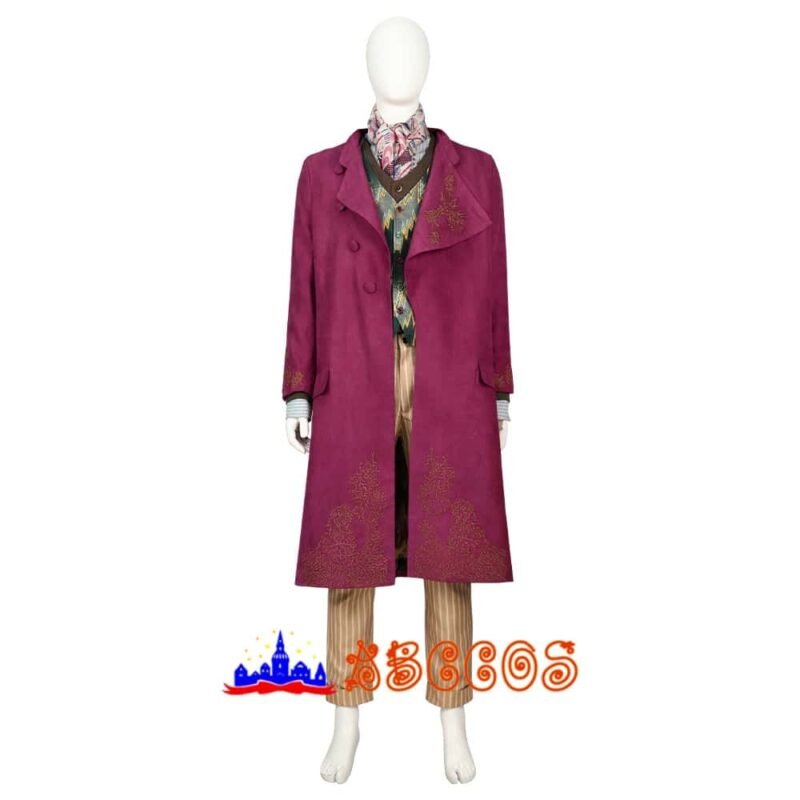 Wonka Charlie and the Chocolate Factory Willy Wonka cosplay costume Wonka Charlie and the Chocolate Factory Willy Wonka cosplay costume