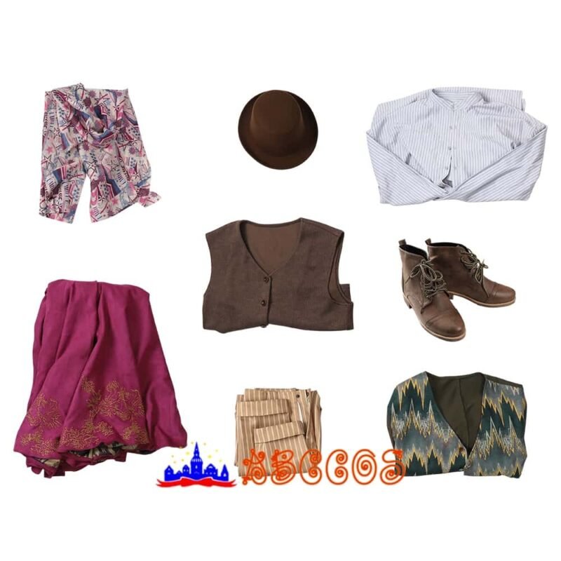 Wonka Charlie and the Chocolate Factory Willy Wonka cosplay costume Wonka Charlie and the Chocolate Factory Willy Wonka cosplay costume