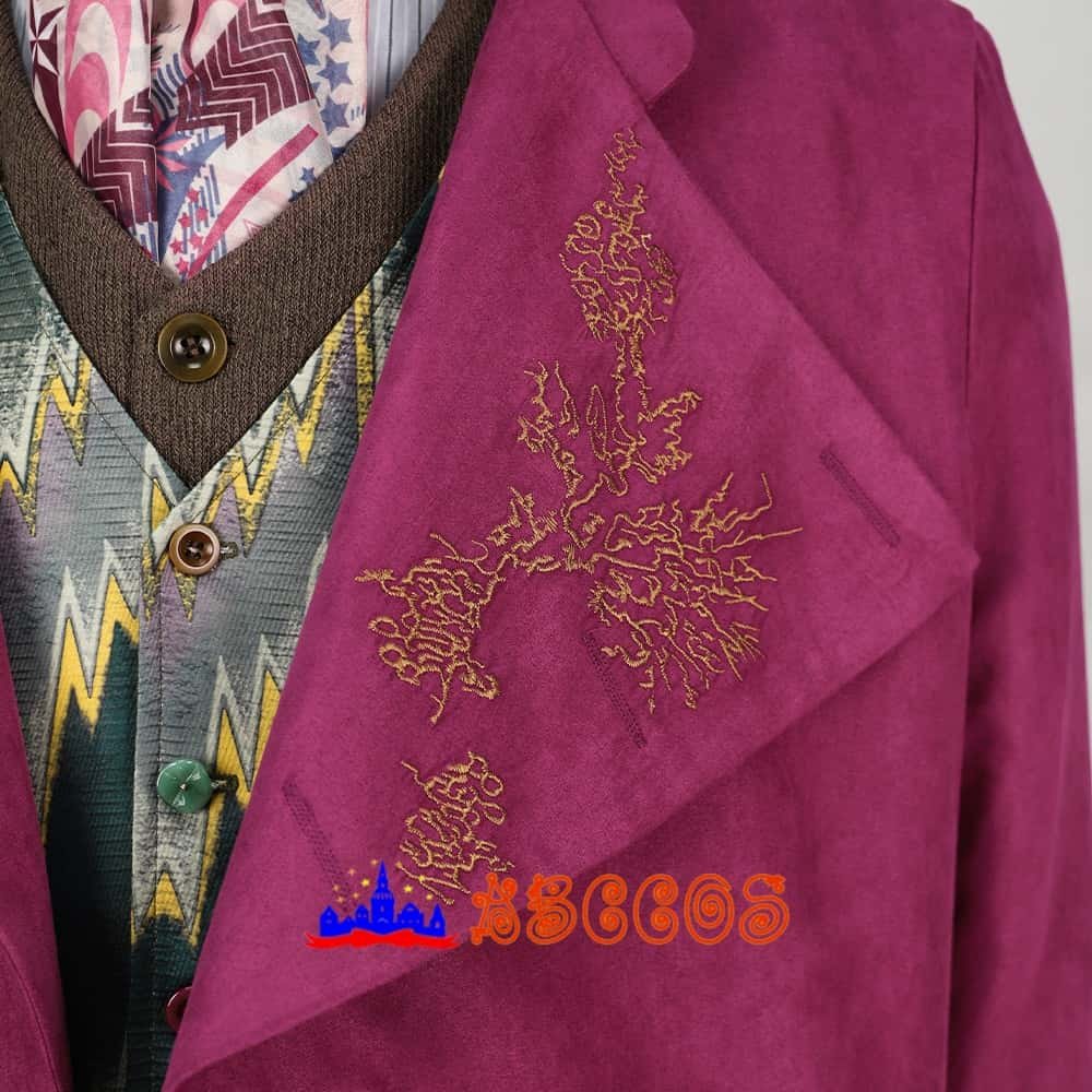 Wonka Charlie and the Chocolate Factory Willy Wonka cosplay costume-ABCcosplay Wonka Charlie and the Chocolate Factory Willy Wonka cosplay costume-ABCcosplay