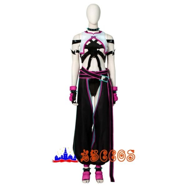 Street Fighter 6 Juri Han cosplay costume Street Fighter 6 Juri Han cosplay costume