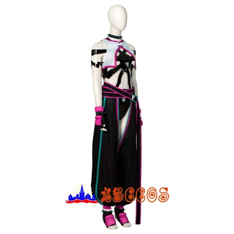 Street Fighter 6 Juri Han cosplay costume