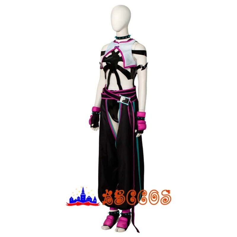 Street Fighter 6 Juri Han cosplay costume