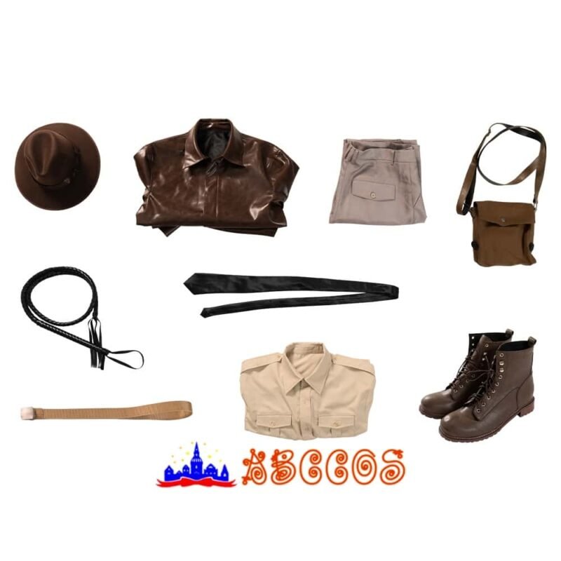 Indiana Jones and the Dial of Destiny Indy 5 Dr. Henry "Indiana" Jones, Jr. cosplay costume