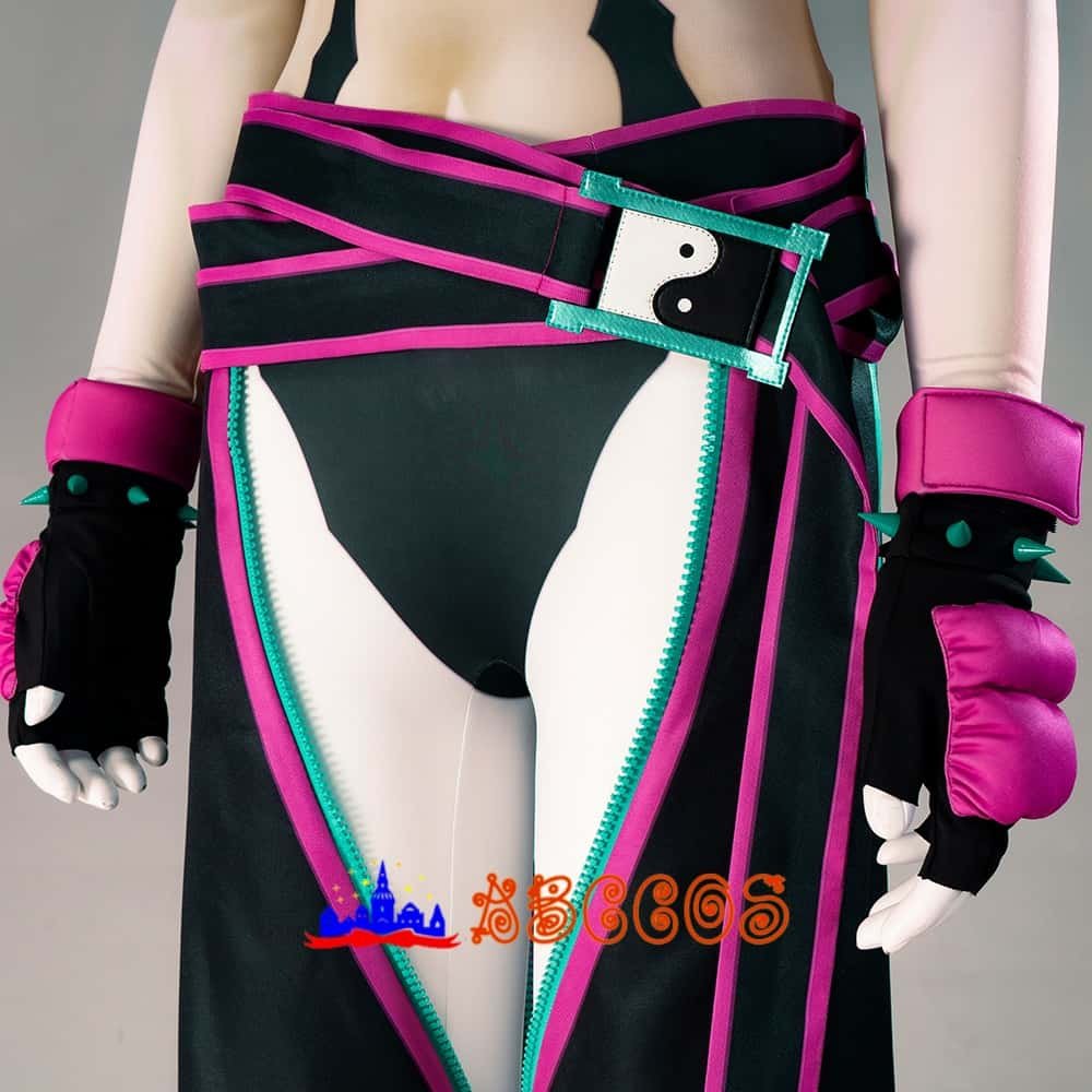 Street Fighter 6 Han Juri cosplay costume-ABCcosplay Street Fighter 6 Han Juri cosplay costume-ABCcosplay