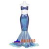The Little Mermaid 2023 Ariel cosplay costume