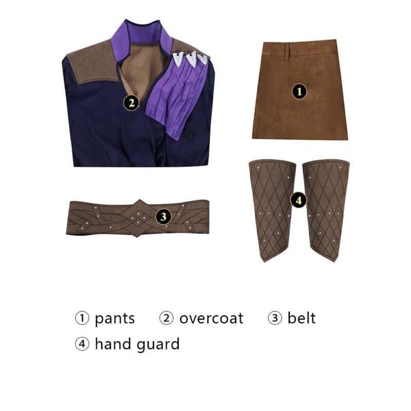 Baldur's Gate Gale·Dekarios cosplay costume
